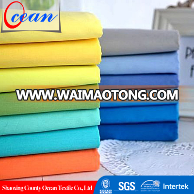 Plain Dyed 100% Cotton Fabric, Plain 40S Poplin Fabric Cotton