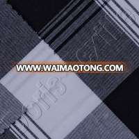 COTTON RAYON YARN DYED PLAID fabric